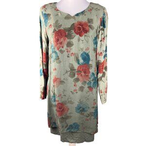 Vintage Carole Little Floral Mid-length Dress Size 6